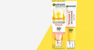 100 Fluide Anti-UV Quotidien Glow Vitamine C SPF 50+ à tester