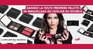 50 palettes de maquillage offertes (valeur unitaire 45 euros)