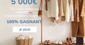 55 bons d'achat Sarenza offerts