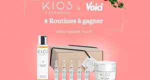 8 coffrets beauté KIOS Cosmetics offerts