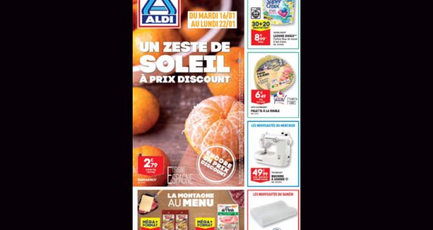 Catalogue Aldi du 16 janvier au 22 janvier 2024