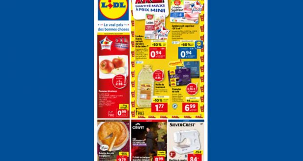 Catalogue Lidl du 03 janvier au 09 janvier 2024