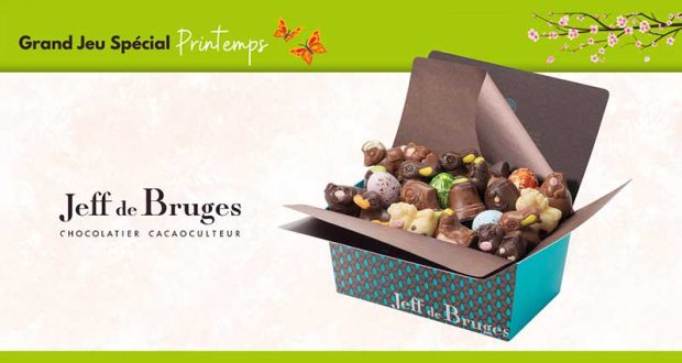 Remportez 30 ballotins gourmands de chocolats Jeff de Bruges