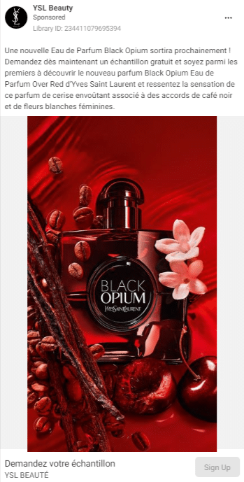 parfum Black Opium Over Red Yves Saint Laurent