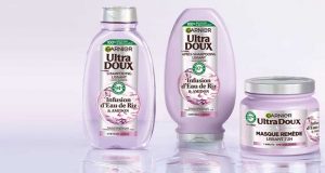 100 routine Infusion d'Eau de Riz de Garnier Ultra Doux à tester