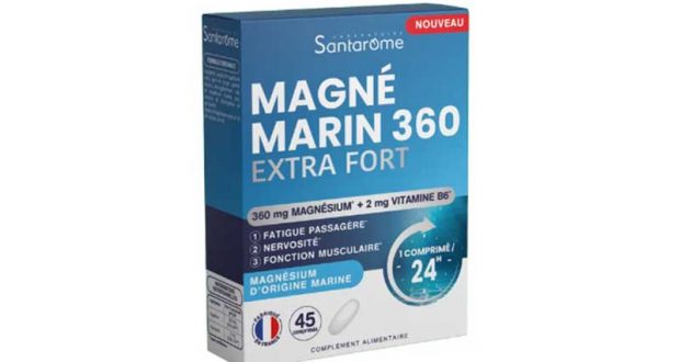 30 Magnésium Extra Fort SANTAROME à tester