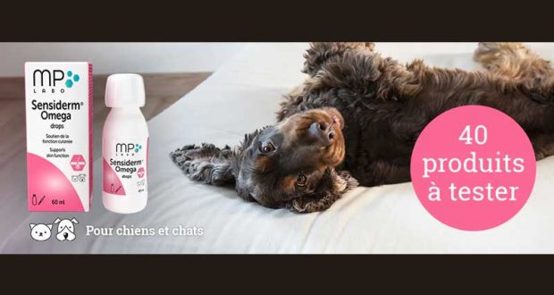 40 Sensiderm Omega pour chiens et chats à tester