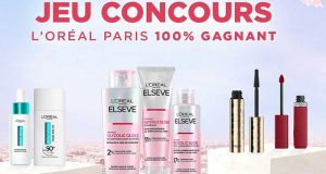 100 lots de produits de beauté L'Oreal offerts