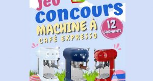 12 Machines à café Smeg à remporter