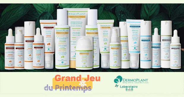 12 bons d'achat Dermoplant de 100 euros offerts