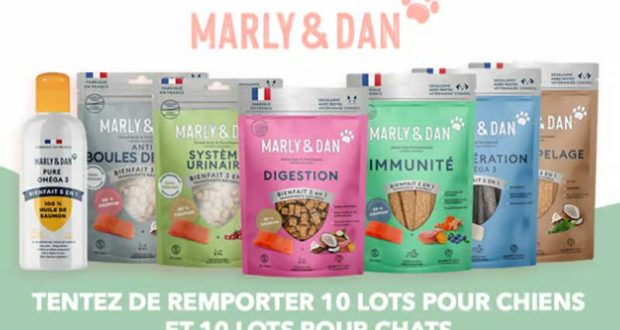 20 lots de produits pour chiens et chats à remporter