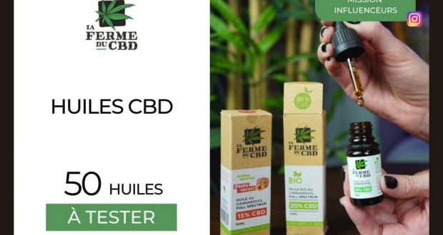 50 huiles CBD à tester