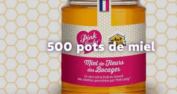 500 pots de miel à gagner