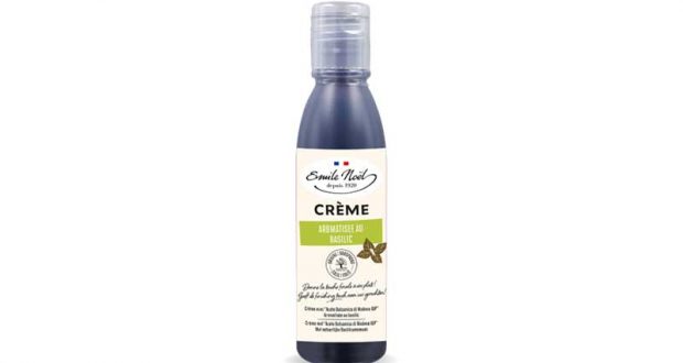 60 Crème balsamique aromatisée au basilic Emile Noël à tester