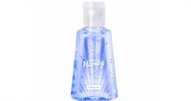 8 Gel mains nettoyant Namaste Merci Handy à tester