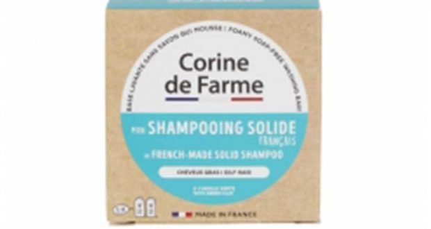 8 Shampooing solide cheveux gras Corine de Farme à tester