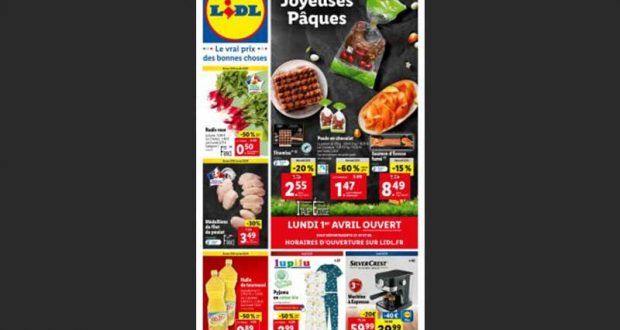 Catalogue Lidl du 27 mars au 02 avril 2024