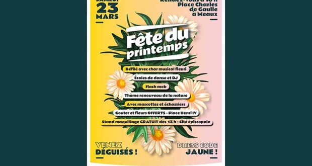 Distribution gratuite de fleurs + Goûter & maquillage offerts