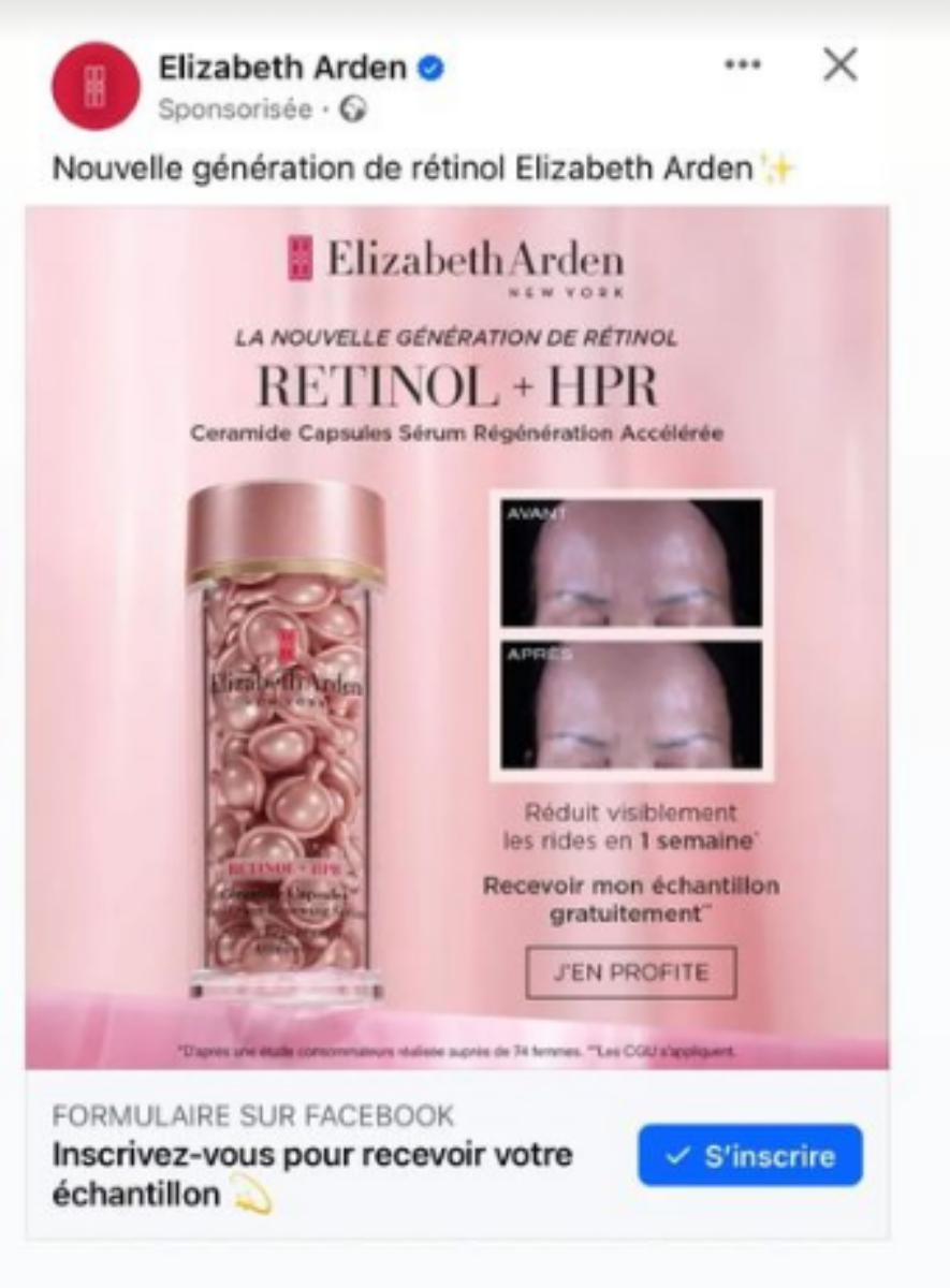 RETINOL + HPR Ceramide Capsules Sérum Régénération Accélérée Elizabeth Arden