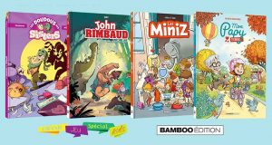 25 lots de 4 bandes dessinées à remporter