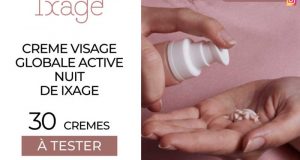 30 Crème Visage Globale Active Nuit Ixage à tester