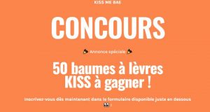 50 baumes à lèvres Kiss à remporter