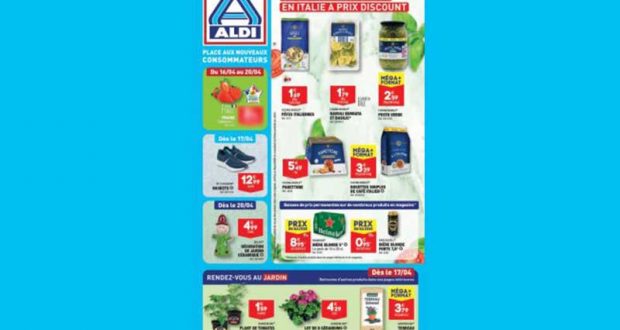 Catalogue Aldi du 16 avril au 22 avril 2024