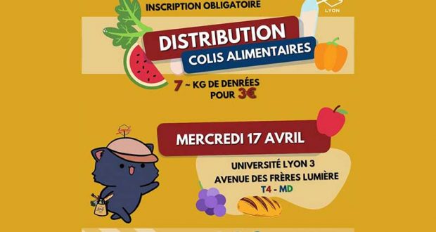 Distribution de Colis Alimentaires - Repas + Petit déjeuner Offerts