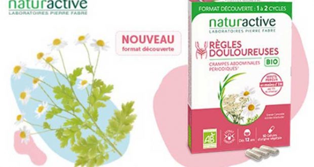 Gélules Règles Douloureuses BIO naturactive 100% Remboursée