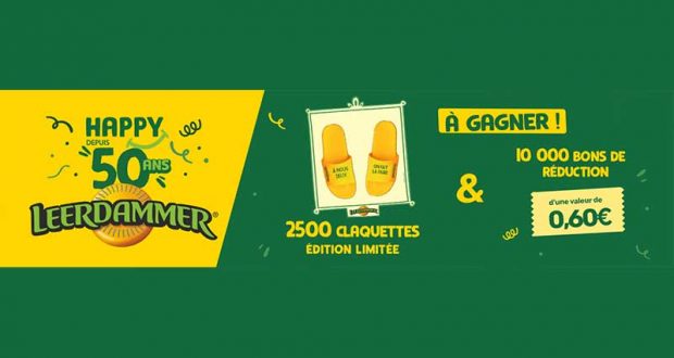 2500 paires de claquettes à gagner