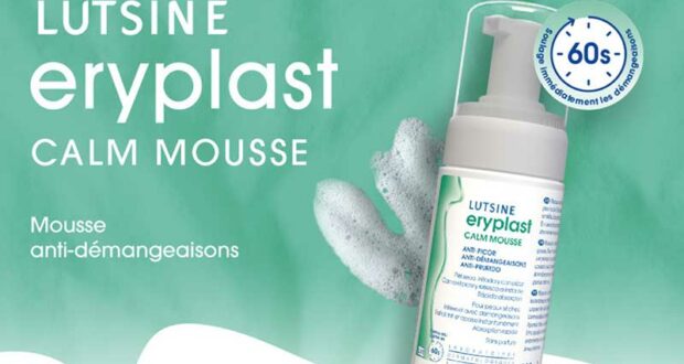 30 Mousse anti-démangeaisons CALM Lutsine Eryplast à tester