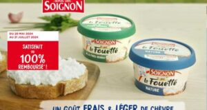 Le Fouetté de chèvre SOIGNON 100% remboursé