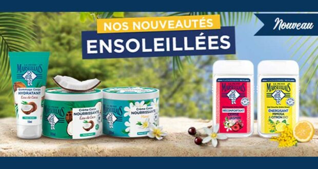 100 nouveau rituel de soin d'été Le Petit Marseillais à tester
