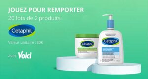 20 lots de 2 produits de soins Cetaphil à gagner
