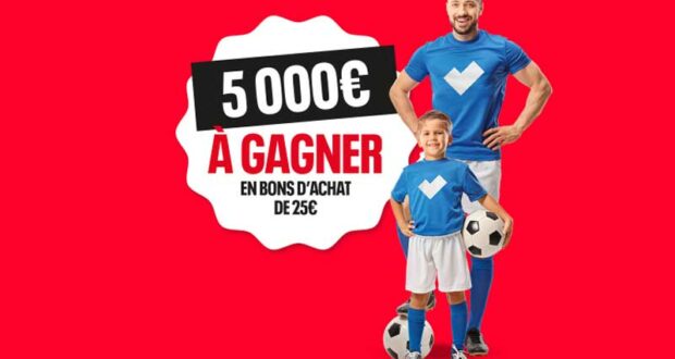 200 bons d'achat Easy Cash de 25 euros offerts