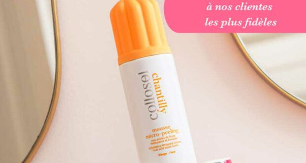60 Chantilly Nettoyante Micro-Peeling Collosol à tester