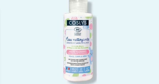 60 Eau nettoyante bébé 100ml de COSLYS à tester