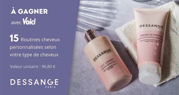 15 routines DESSANGE PARIS offertes