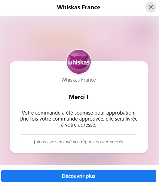 Whiskas Gelée