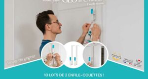 10 lots de 2 enfile-couettes Hopoli offerts (69€ chaque)