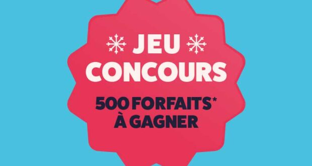 500 forfaits de ski 1 jour Labellemontagne à gagner