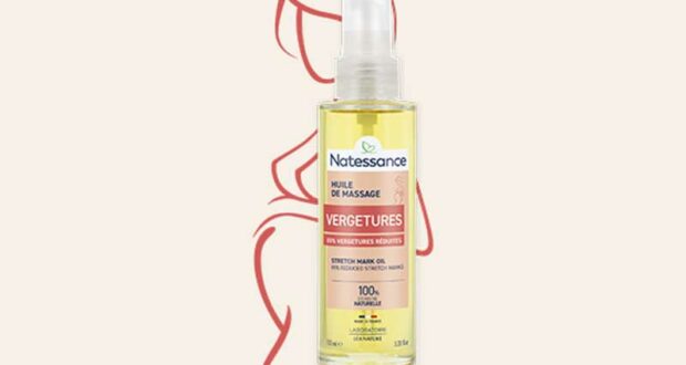 60 Huile de massage vergetures Natessance à tester