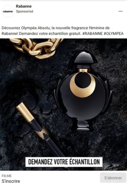 Eau Parfum Olympéa de Paco Rabanne