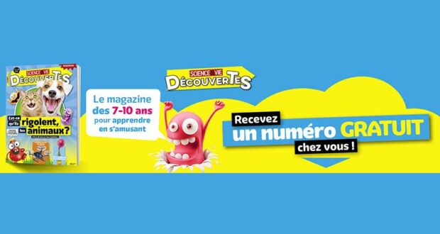 Recevez chez vous le Magazine Science & Vie Découvertes