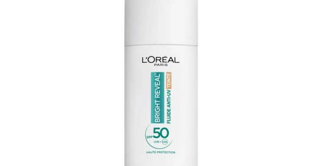 100 Fluide Anti-UV Teinté SPF 50 Bright Reveal L’Oréal Paris à tester