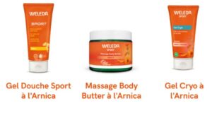 100 gammes Weleda Sport à tester