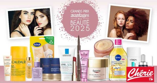 14 coffrets de 7 produits de beauté offerts