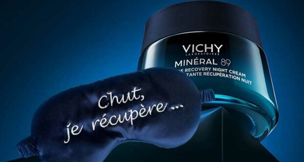 30 lots de Crèmes et masques de nuit Vichy offerts