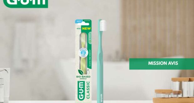 50 Brosses à dents GUM CLASSIC à tester