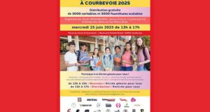 Distribution Gratuite de 3000 Cartables & 3000 Fournitures Scolaires & livres